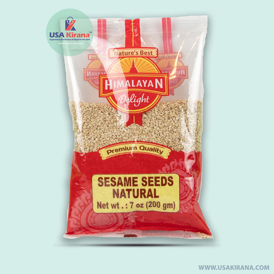 Natural Sesame Seeds (Brown) 200 Gm