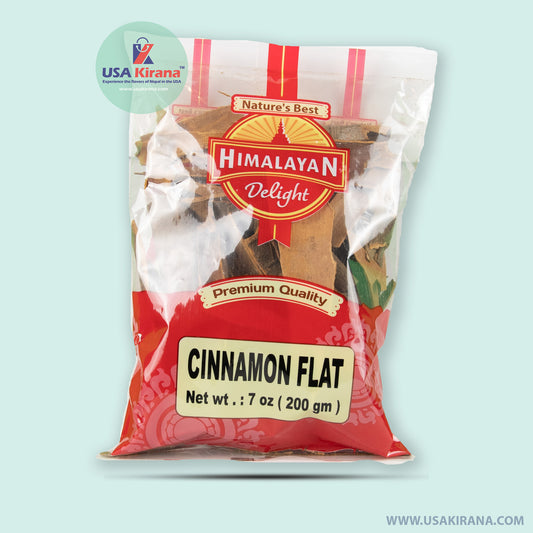 Himalayan Delight Cinnamon (Flat) Stick 200 Gm