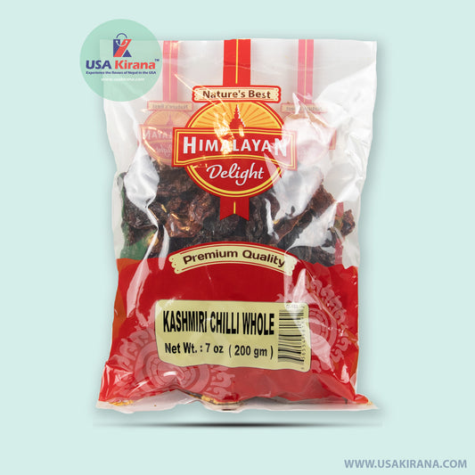 Kashmiri Chilli Whole 200 Gm