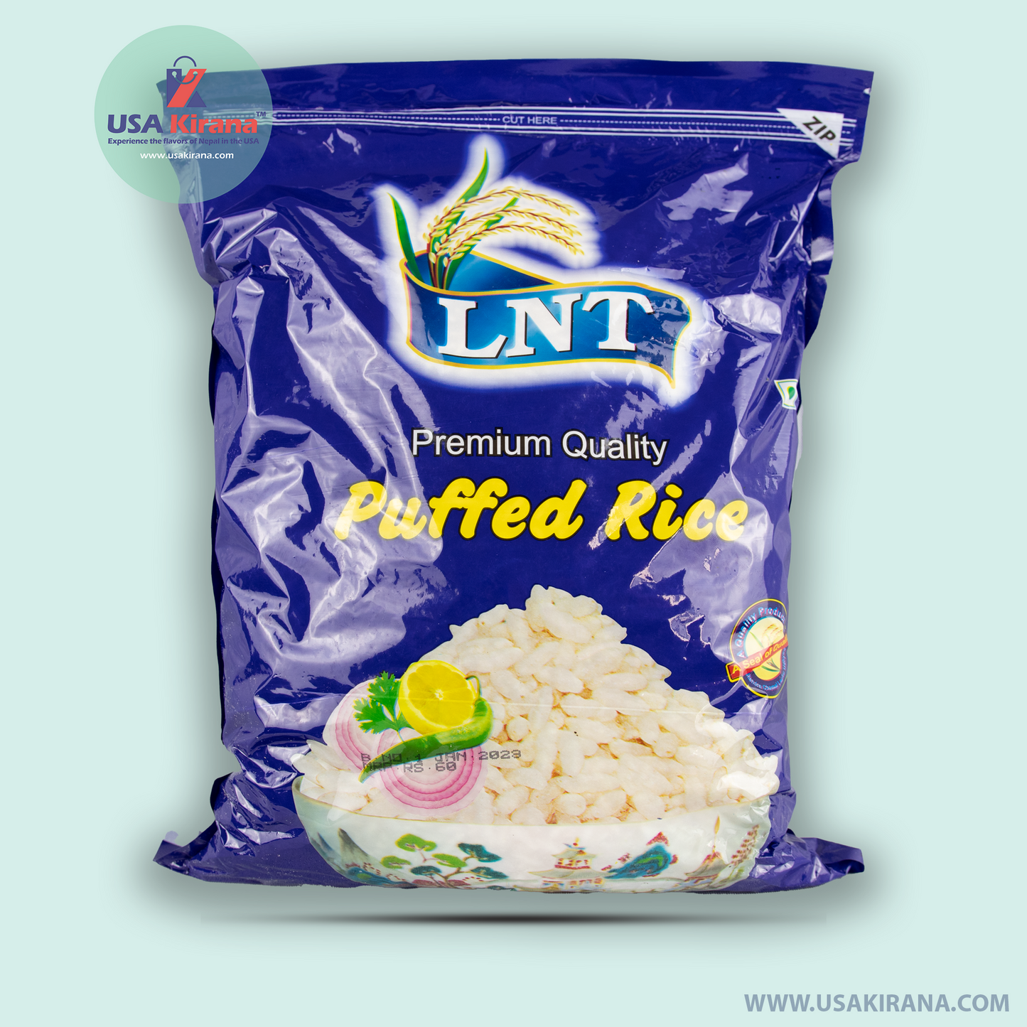 LNT Puff Rice (Bhuja/Murai) 350 Gm