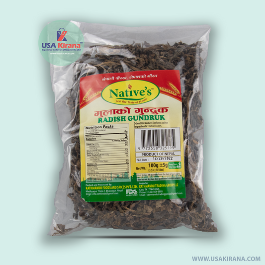 Radish Gundruk (Mulako Gundruk) 100 Gm